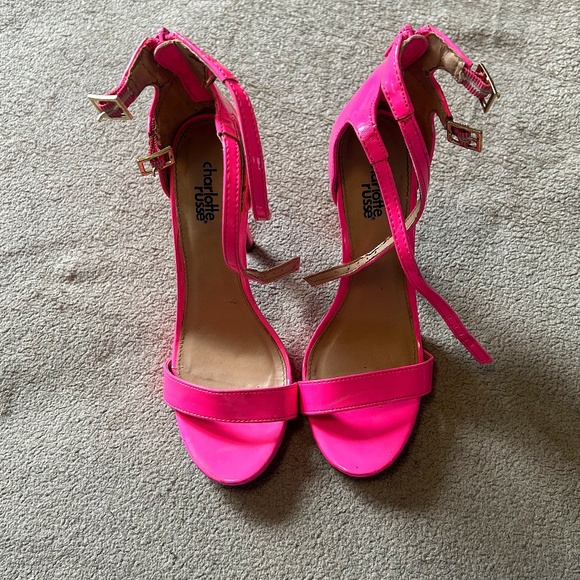Charlotte Russe Shoes - Pink Charlotte Russe Heels